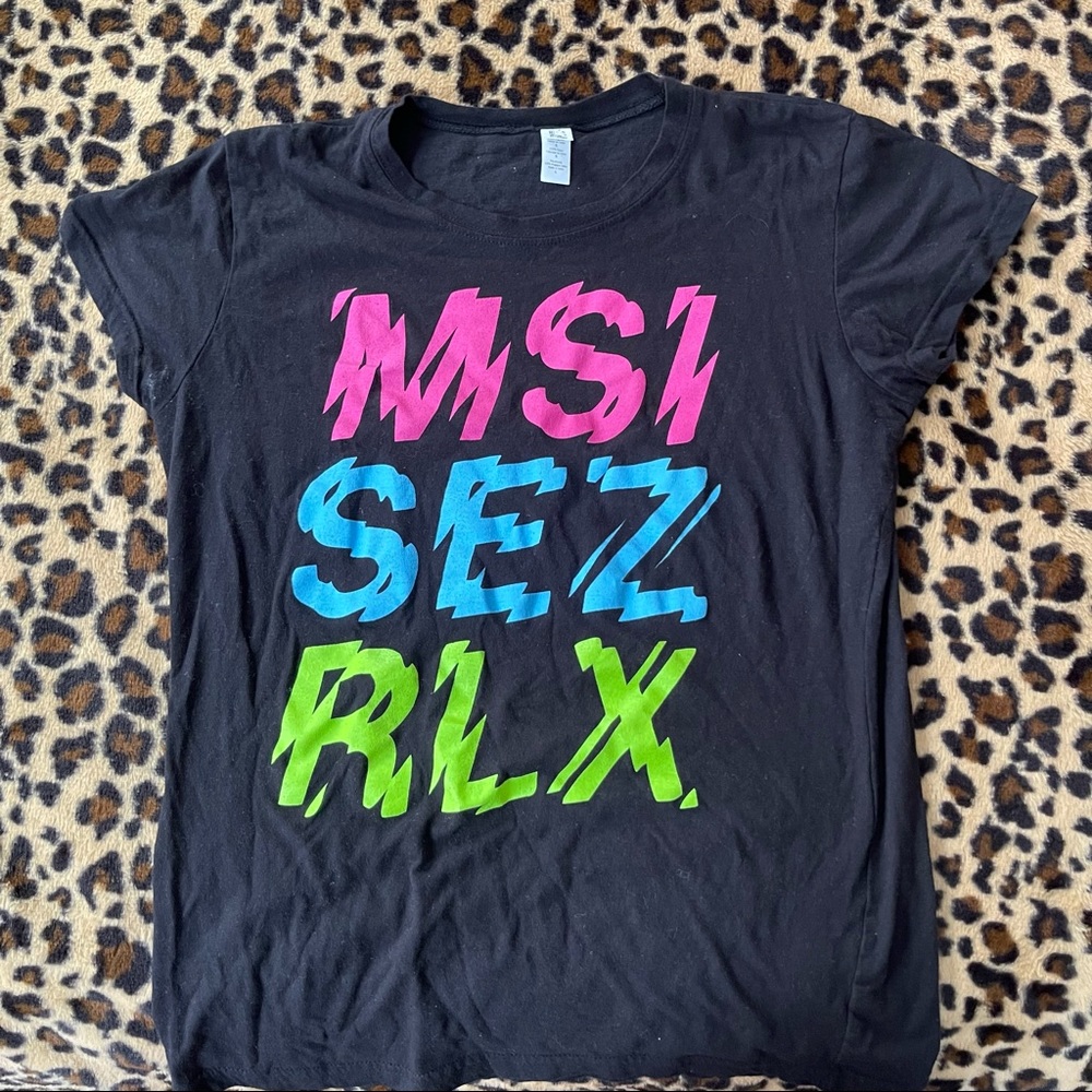 Mindless Self Indulgence MSI SEZ RLX band shirt